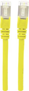 S/FTP 26 AWG, CAT7 Raw Cable, CAT6a Modular plugs, 10 m, Yellow