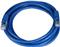 S/FTP 26 AWG, CAT7 Raw Cable, CAT6a Modular plugs, 5 m, Blue