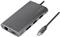 LogiLink docking station USB 3.2 Gen1, USB-C, 8-port, PD, silver