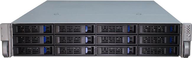 Inter-Tech 48.3cm IPC 2U-2412 2HE STORAGE