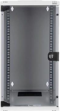 DIGITUS wall housing 254 mm (10") - 312x300 mm (WxD) 12U gray