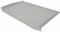 48.26 cm (19") Cantilever Shelf, 1U, 350 mm (13.8 in.) Shelf Depth, Non-Vented, Gray