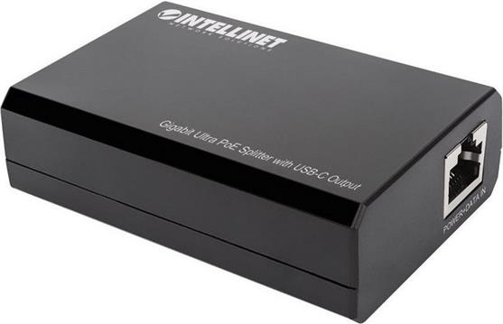 INTELLINET Gigabit Ultra PoE-Splitter mit USB-C-Ausgang 45W