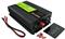 Green Cell Power Inverter LCD voltage converter 12V 2000W/40000W Car converter with display - pure sine