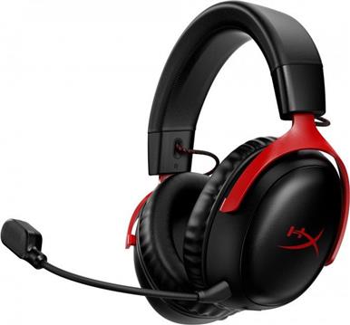 HP HyperX Cloud III Wireless Gaming Funk-Headset/7.1 Sound/DTS Headphone:X/Spatial Sound/Over-Ear, 77Z46AA