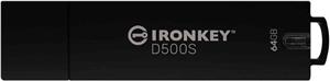Kingston IronKey D500S 64GB FIPS 140-3 Level 3 256bit