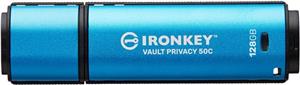 Kingston IronKey Vault Privacy 50C 128GB USB-C 256bit AES Encrypted
