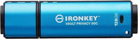 Kingston IronKey Vault Privacy 50C 128GB USB-C 256bit AES Encrypted