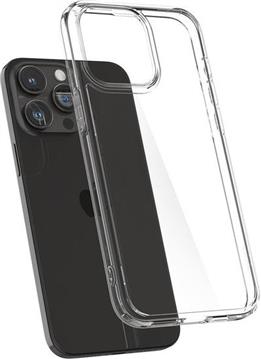 Spigen Crystal Hybrid, zaštitna maska za telefon, prozirna - iPhone 15 Pro Max (ACS06446)