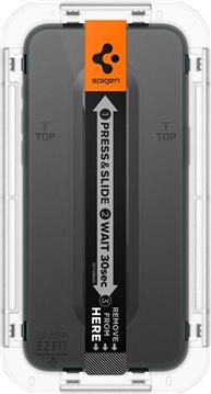 Spigen Glass tR EZ Fit HD, transparency, zaštitno staklo za telefon - iPhone 15 Pro Max (AGL06878)