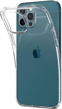 Spigen Liquid Crystal, zaštitna maska za telefon, prozirna - iPhone 12/Pro