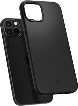 Spigen Thin Fit, zaštitna maska za telefon, crna - iPhone 13 (ACS03677)