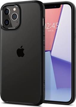 Spigen Ultra Hybrid, zaštitna maska za telefon, crna - iPhone 12 Pro (ACS01703)