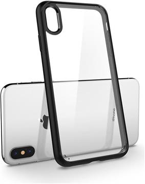 Spigen Ultra Hybrid, zaštitna maska za telefon, mat crna - iPhone XS/X