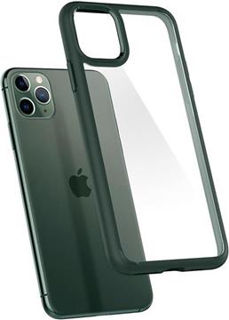 Spigen Ultra Hybrid, zaštitna maska za telefon, midnight green - iPhone 11 Pro (ACS00417)