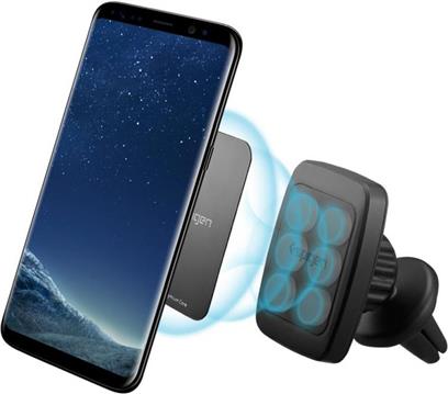 Spigen Kuel H12 magnetski nosač za ventilacijske otvore automobila, crni