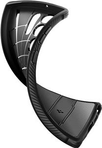 Spigen Rugged Armor, zaštitna maska za mobitel, crna - Samsung Galaxy S23 Ultra