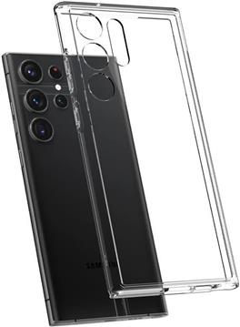 Spigen Ultra Hybrid, zaštitna maska za telefon, prozirna - Samsung Galaxy S23 Ultra