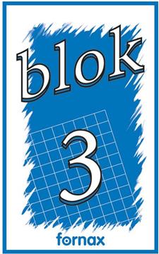 Blok za bilješke 80x130mm 50L br.3 Fornax