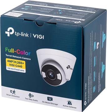 TP-Link IPCam VIGI C440(2.8mm) 4MP Full-Color Turret Network