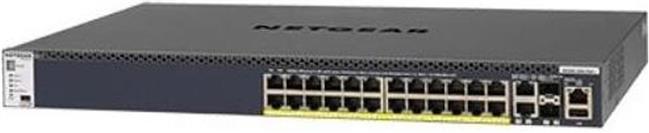 24x Gigabit PoE+ 550W PSU, SFP+, 10 Gigabit RJ45, 128 Gbps, VLAN, AXC761, AXC763