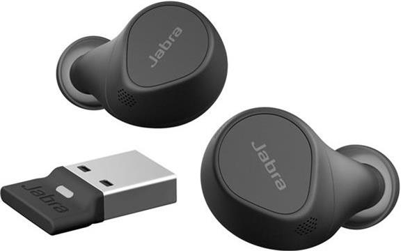 Jabra Headset Evolve2 Buds UC USB-A, wireless Charging