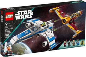 LEGO Star Wars New Republic E-Wing cs. Shin Hatis Starfighter 75364