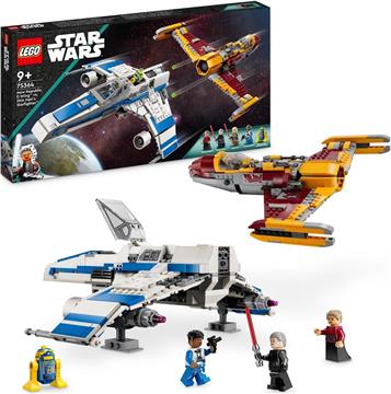 LEGO Star Wars New Republic E-Wing cs. Shin Hatis Starfighter 75364