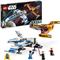 LEGO Star Wars New Republic E-Wing cs. Shin Hatis Starfighter 75364