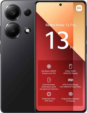 Mobitel Xiaomi Redmi Note 13 Pro 8GB/256GB 5G, Midnight Black