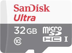 SANDISK 32GB Ultra microSDXC + SD Adpt