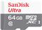 SANDISK 64GB Ultra microSDXC + SD Adpt