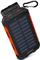 2GO Powerbank Solar 10000mAh mit LED Taschenlampe schwarz