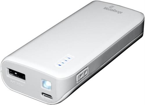 Mobile Charger | Powerbank 5.200 mAh with built-in torch