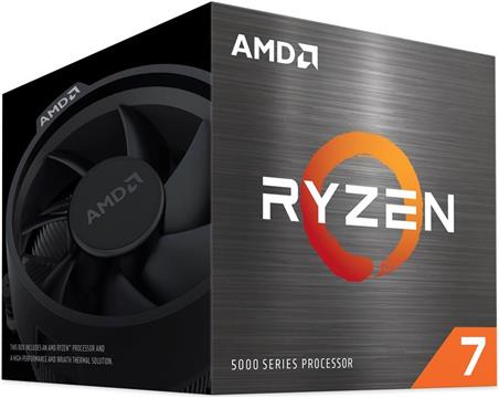 Procesor AMD Ryzen 7 5700 8C/16T 3.7 GHz (4.6 GHz) AM4 20MB Cache 65W Box Wraith Stealth PN: 100-100000743BOX