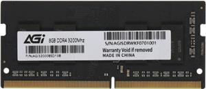 8 GB DDR4-RAM SO-DIMM PC3200 AGI CL22