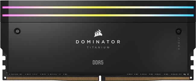 CORSAIR RAM Dominator Titanium RGB - 64 GB (2 x 32 GB Kit) - DDR5 6600 DIMM CL32