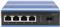 DIGITUS Industrial Ethernet Switch - 5 Ports - 4x Base-Tx (10/100) - 1x Base-Fx (100) SFP