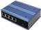 DIGITUS Industrial Ethernet Switch - 5 Ports - 4x Base-Tx (10/100) - 1x Base-Fx (100) SFP - PoE