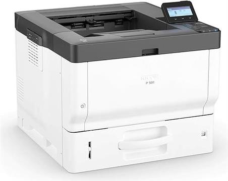 L Ricoh P 501 laser printer 43 ppm. A4 LAN Duplex 500 sheets