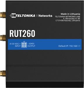 Teltonika RUT260 Industrial LTE CAT6 WiFi Router