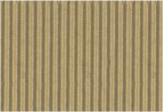 Papir ukrasni dvoslojni rebrasti B2 pk10 300g Heyda 20-47132 11 natur