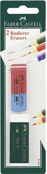 Gumica 7081 pk2 Faber-Castell 188296 blister!!