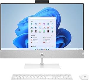HP All-in-One 27-CANY i7 / 16GB / 512GB SSD / 27" FHD / touch screen / NVIDIA GeForce RTX 3050 / Windows 11 Home (Shell white)