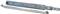 Inter-Tech 18" telescopic rail set for IPC silver