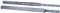 Inter-Tech 19" telescopic rail set 2U 455 mm silver