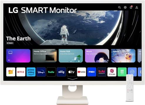 LG 32SR50F-W, 32" Smart monitor, 2xHDMI, zvuč.