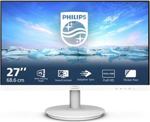 Philips 27" 271V8AW, VGA, HDMI, zvuč., bijeli