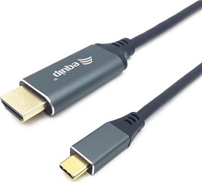 Equip Adapter USB-C -> DisplayPort 4K60Hz 2.00m sw