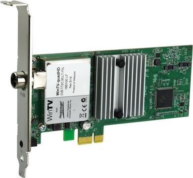 Hauppauge TV-Tuner WIN TV quadHD DVB-C DVB-T2T PCIe LP